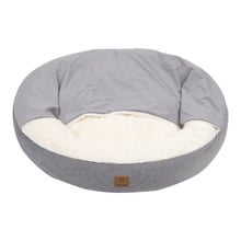 Snookie Hooded Corduroy Dog Bed